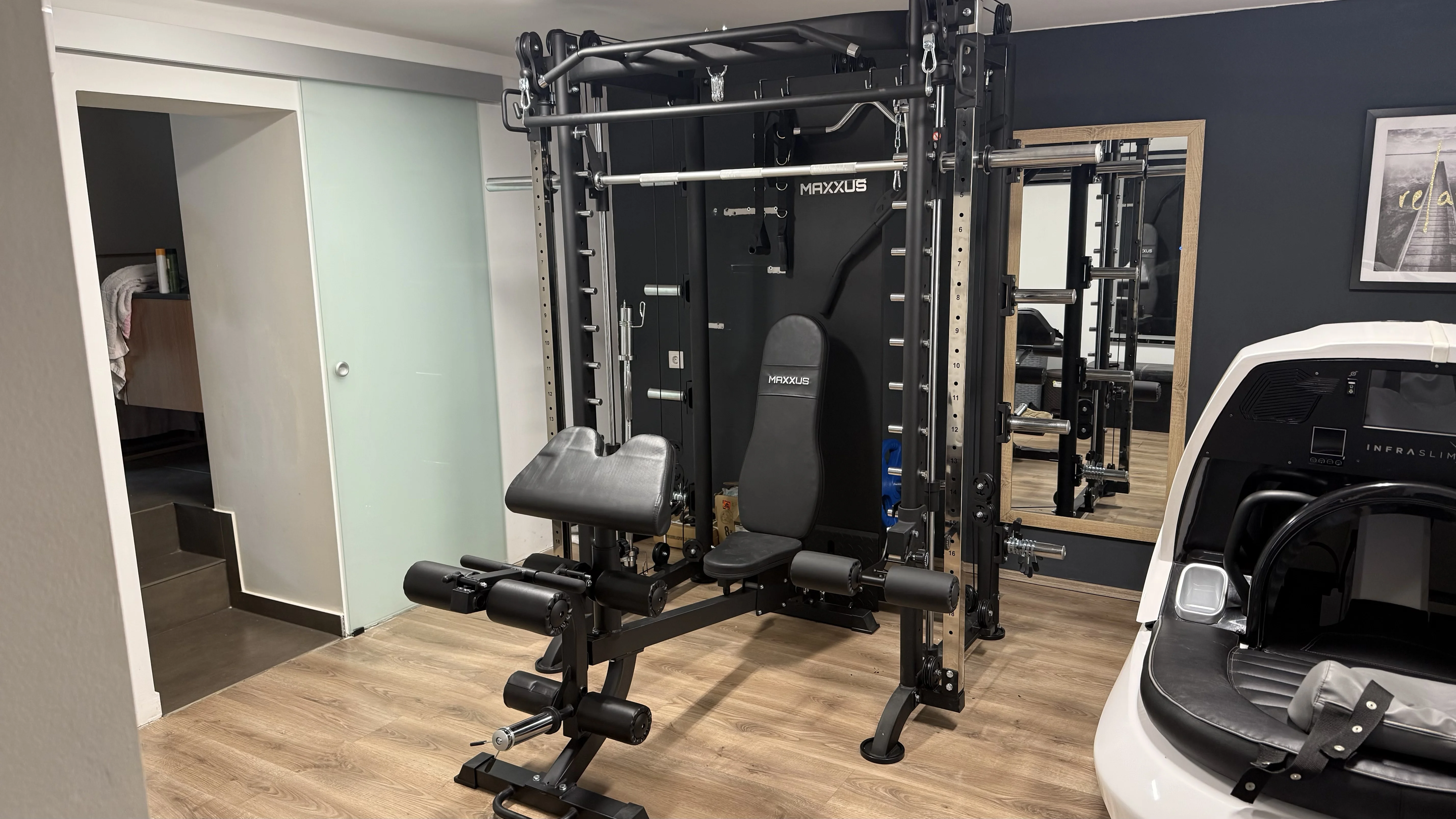 Privát konditerem modern edzőgépekkel